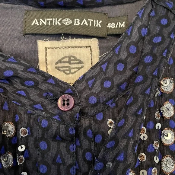 Antik Batik Vintage sheer and sequin dress - Picture 5 of 9